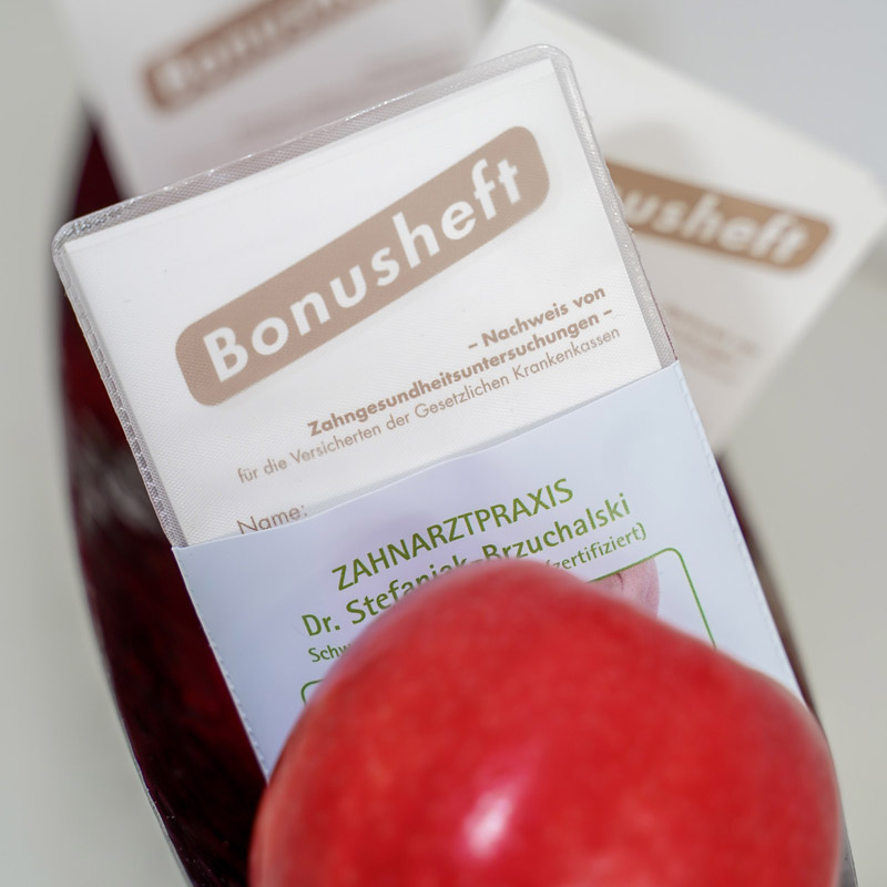 Recallservice - Denken Sie an Ihr Bonusheft